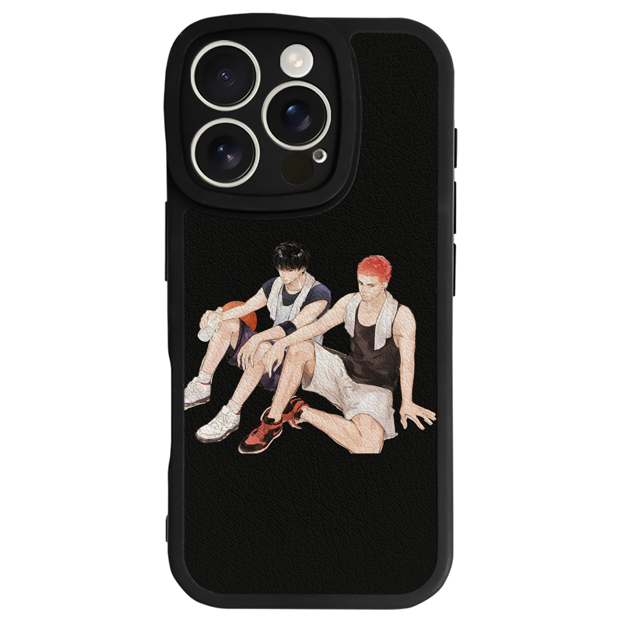 （画像用） SLAM DUNK／スラムダンク 【iPhone 16シリーズ対応】シリコンスマホケース（レザー調） 材質：シリコン